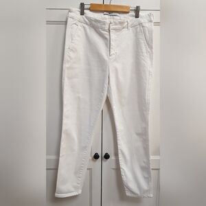 Ankle Dress Pants - White - Size 8